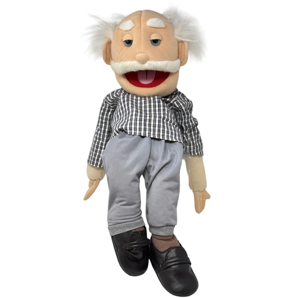 Silly Puppets Pops Grandfather Hand Puppet 30in  Full Body Toy